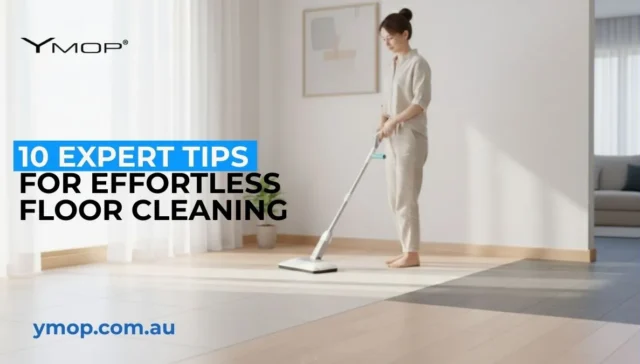 Floor cleaning service using professional equipment for spotless surfaces